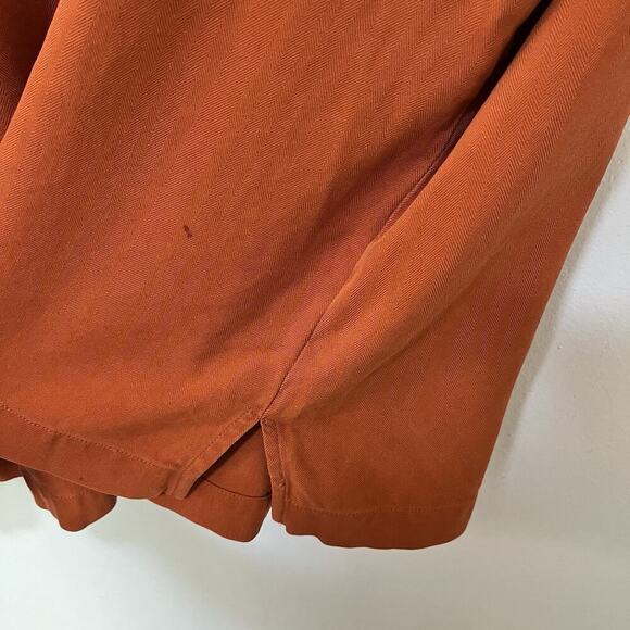 Tommy Bahama Silk Button Shirt Size XXL Orange Vacation Travel Beachy - Picture 5 of 8